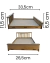 Muebles De Muñecas Grandes En Mdf De 3mm - Set Dormitorio en internet
