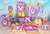 KIT FESTA BABY SHARK ROSA 30 ITENS (BRILHO)