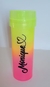 GARRAFA ACRÍLICO DEGRADÊ 2 CORES PERSONALIZ 450ML - comprar online