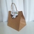10 Sacolas kraft 23x22x17cm + 10 Lapelas - comprar online