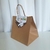 SACOLA KRAFT + LAPELA 23x22x17cm - comprar online