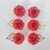 Flores de Papel Para Aplique Topo 60un 40un 30un 20un - loja online