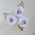 Flores de Papel Para Aplique Topo 60un 40un 30un 20un - loja online