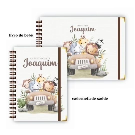 Caderneta + Livro - Safari 1