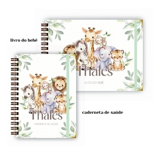 Caderneta + Livro - Safari 3
