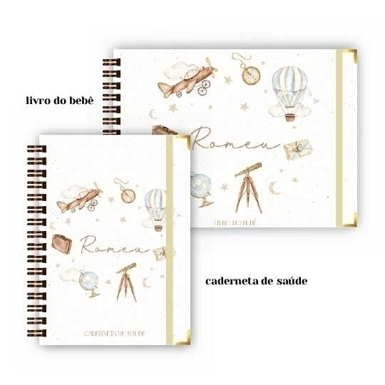 Caderneta + Livro - Viagens