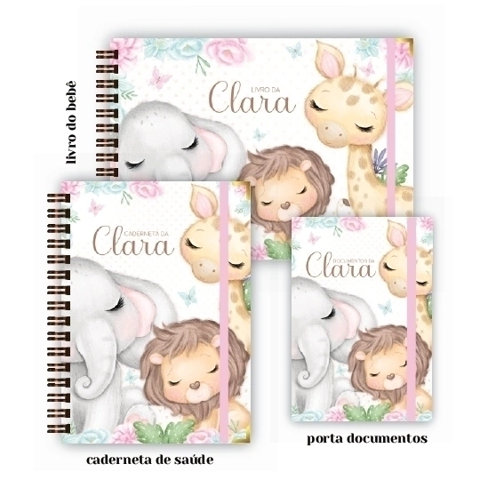 Maternidade Afetiva - Safari Menina