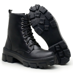 Bota Coturno Feminino Cano Alto - comprar online