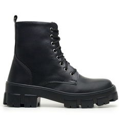 Bota Coturno Feminino Cano Alto