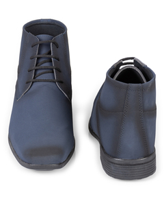 Bota Social Masculina 1090 Nobuck Marinho - comprar online