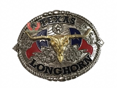 Fivela Country Unissex Texas Longhorn sc42