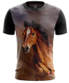 Camisa Country Masculina Estampa Cavalo M03