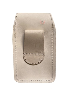 Bainha de couro Natural Estampa Cavalos C27 - comprar online