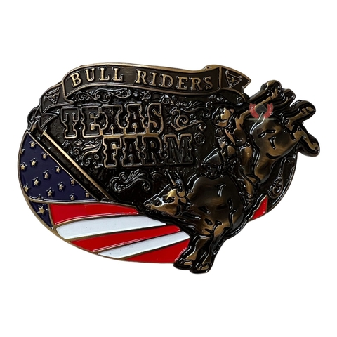 Fivela Country Unissex Texas Farm sc86