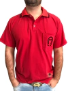 Camisa Pólo Masculina Mangalarga Marchador Vermelha