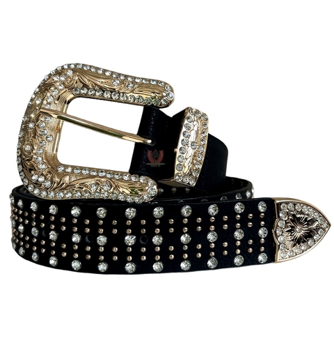 Cinto Country Feminino Pedras e Strass JC10