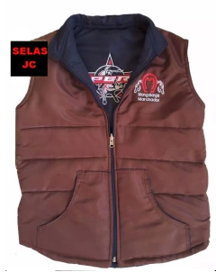 Imagem do Colete Country Acolchoado Dupla Face Masculino Pbr e Mangalarga Marchador P8