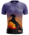 Camisa Country Masculina Estampa Cavalo M08