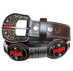 Cinto Country Unissex Pbr em Couro Legítimo