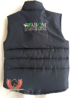 Colete Country Acolchoado Dupla Face Masculino Abqm Quarto de Milha - comprar online