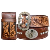 Kit Feminino Muladeiro Cinto Strass + Bainha toda trabalhada JC50