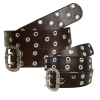 Kit Country Unissex Cinto Muladeiro Adulto e Infantil (Somente Marrom Café)