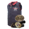 Kit Infantil Colete Acolchoado + Cinto + Fivelas Pbr JC42