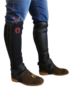 Perneira Caneleira Protetora Mangalarga Marchador de Neoprene - Estação do Cowboy