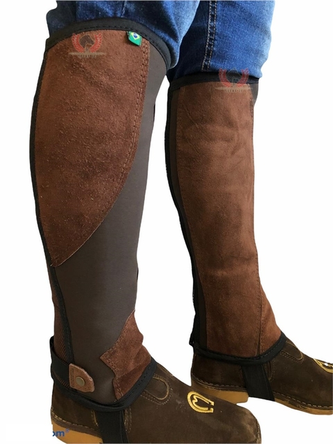 Perneira Caneleira de Neoprene de Luxo