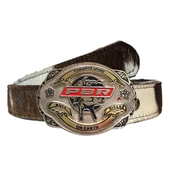 Cinto Country Unissex de Pelo Natural com Fivela Pbr SC35
