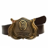 Cinto Country Unissex com Fivela Mangalarga Marchador Ouro Velho SC49