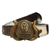 Cinto Country Unissex de Pelo Natural com Fivela Mangalarga Marchador SC49