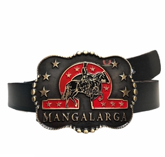 Cinto Country Unissex com Fivela Mangalarga Marchador SC58 - comprar online