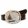 Cinto Country Unissex com Fivela Nossa Senhora Aparecida SC60