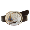 Cinto Country Unissex com Fivela Nossa Senhora Aparecida SC60