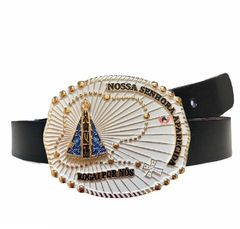 Cinto Country Unissex com Fivela Nossa Senhora Aparecida SC60 - comprar online