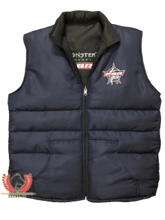 Colete Country Acolchoado Dupla Face Masculino Pbr e Pbr Monster 01 na internet