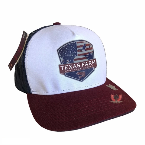 Boné Trucker Texas Farm T11