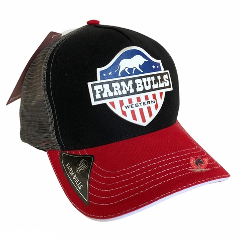 Boné Trucker Farm Bulls F1