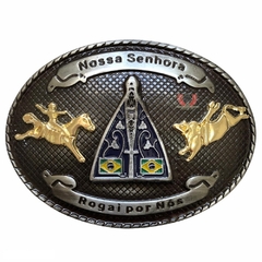 Fivela Country Unissex Nossa Senhora Aparecida N5 na internet