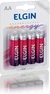 Pilha Recarregável Ni-Mh Aa-2500Mah Blister Com 4 Pilhas, Elgin, Baterias na internet