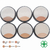 Maquillaje compacto (pack x 6)