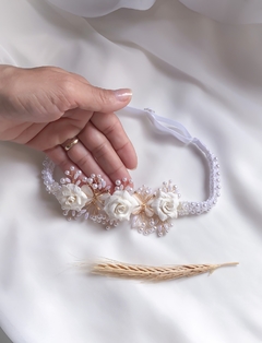 Headband Sofia Branca