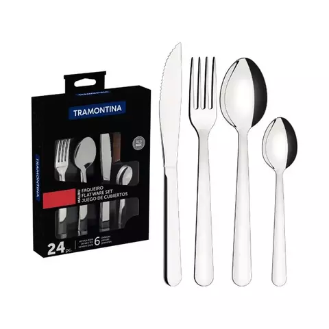 Juego de Cubiertos Malibu Tramontina 24 Piezas