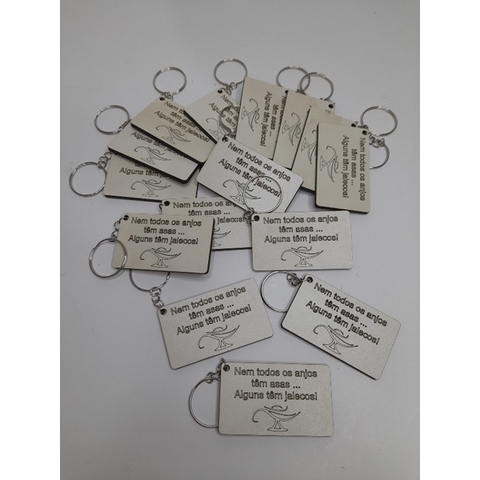 Kit 20 Chaveiros enfermagem mdf