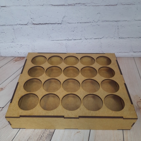 Expositor de mdf para anilina, cola, bisnaga