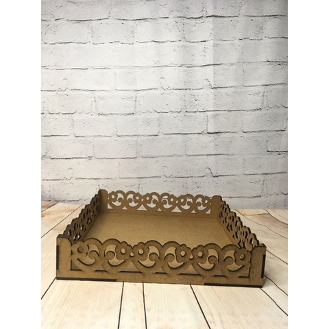 Kit 3 bandejas de MDF