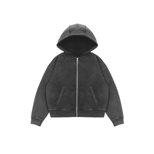 Erosion zip hoodie disrupted