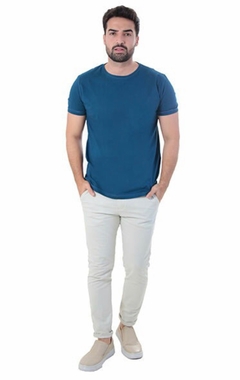 Camiseta Premium Pima Azul na internet