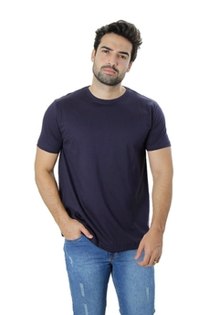 CAMISETA PREMIUM PIMA MARINHO